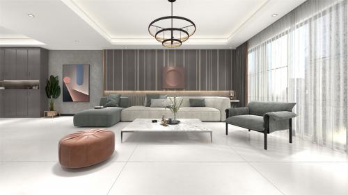 高陽(yáng)陶瓷｜新一線(xiàn)陶瓷品牌，750X1500蠟質(zhì)素巖磚，細(xì)膩顯...